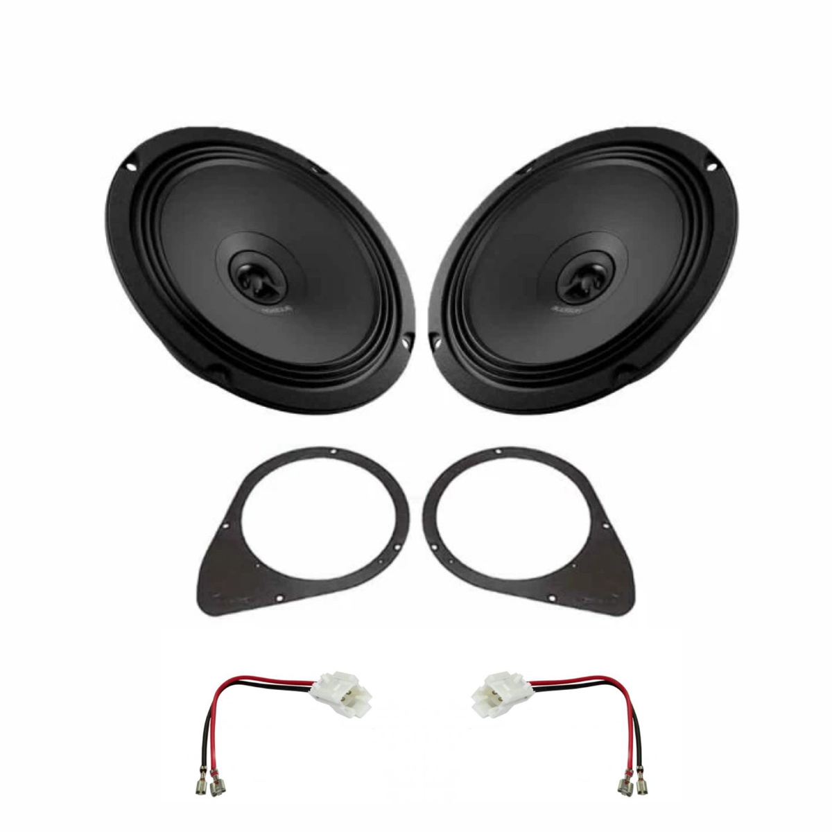 Pachet difuzoare auto Audison Prima dedicat usi spate Fiat 500 2010-, RMS 70W